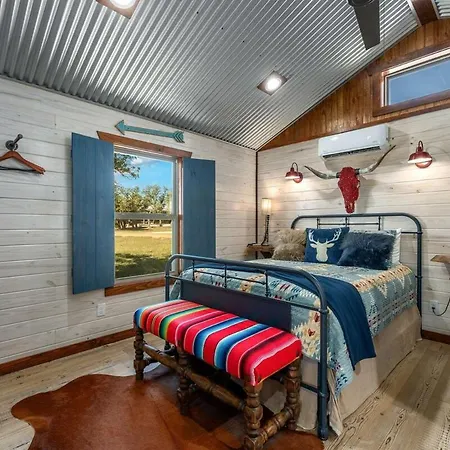 Rockin' R - Morning Star Cabin Fredericksburg Exterior photo